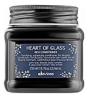 Davines Heart of Glass Rich Conditioner - Питательный кондиционер для защиты и сияния блонд 250 мл